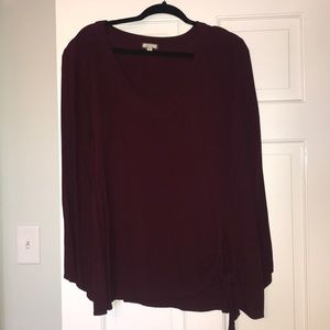 eyeshadow 0X Plus Size Blouse